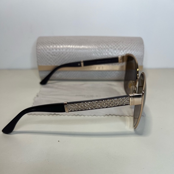 Jimmy Choo Cat Eye Glamour Sunglasses - Picture 2 of 11